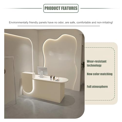 Natural 90*60*100cm Reception Desk S739759
