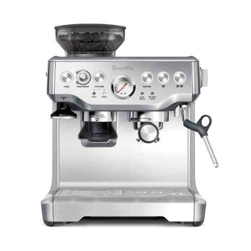 Brushed Stainless Steel Espresso Machine X458994