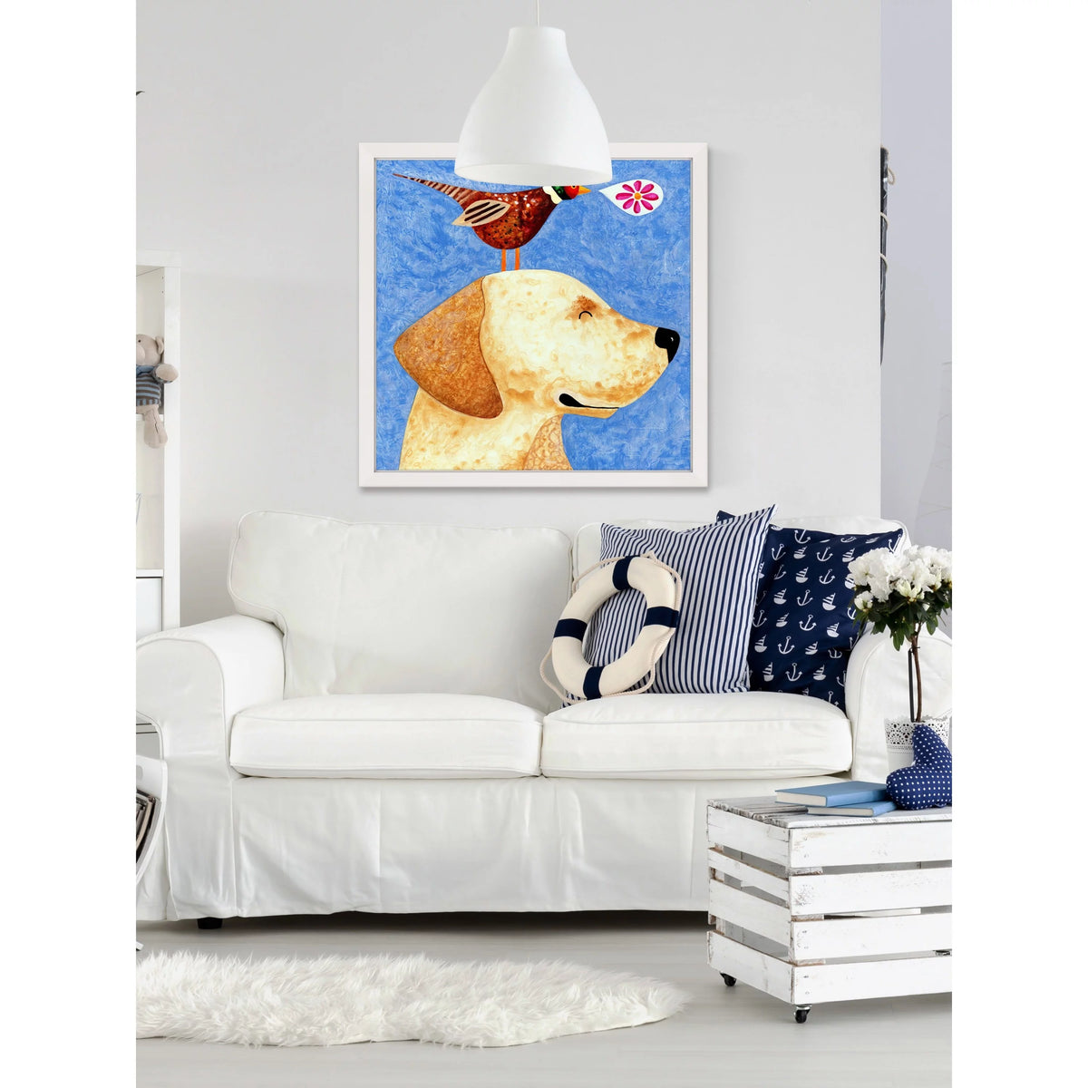 Framed Painting Print N548