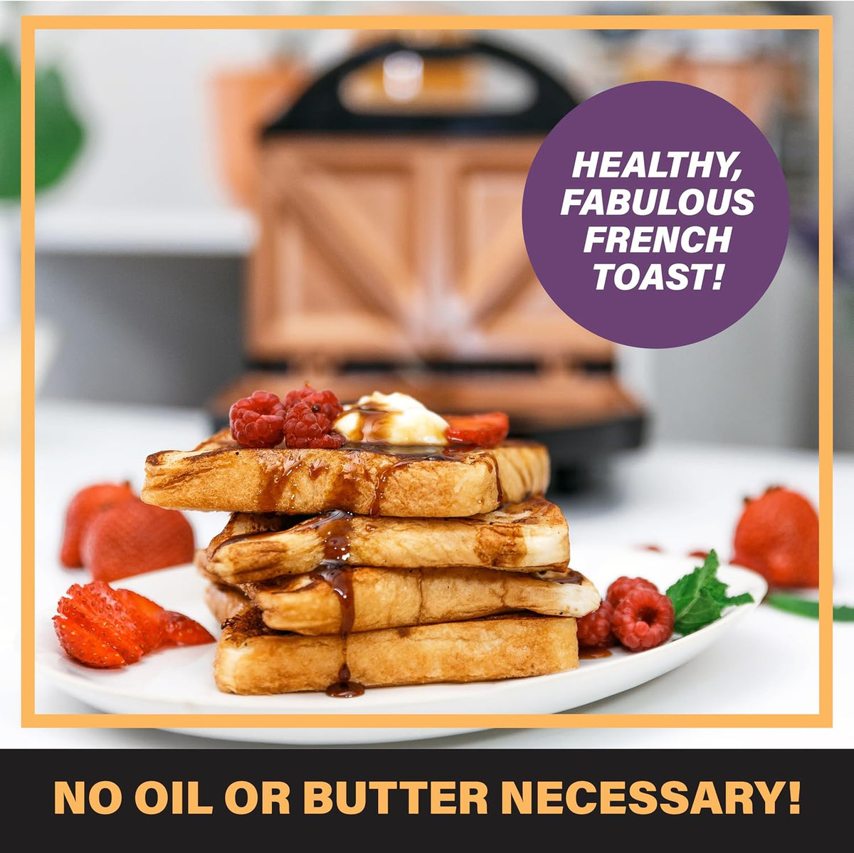 Nonstick Panini Press Sandwich Maker N358