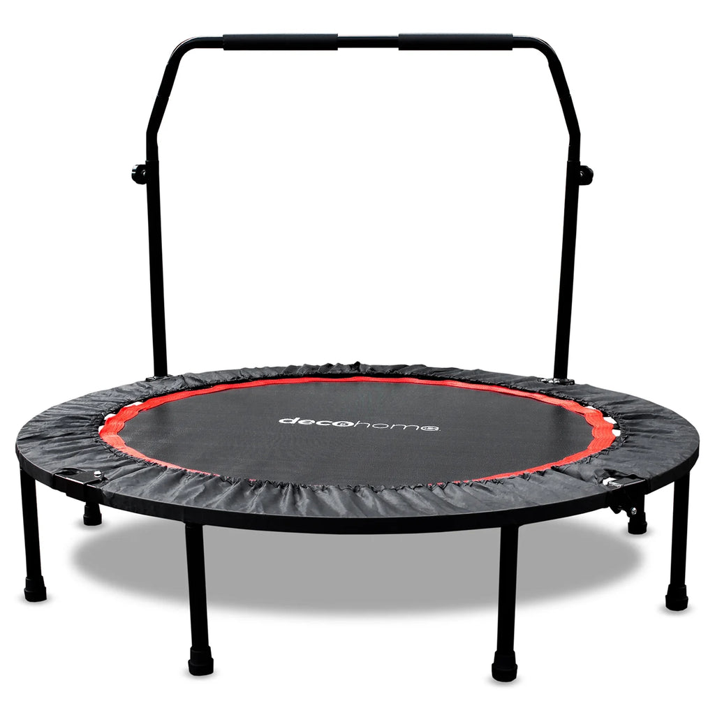 Folding Mini Trampoline with Adjustable Handle Bar H118147