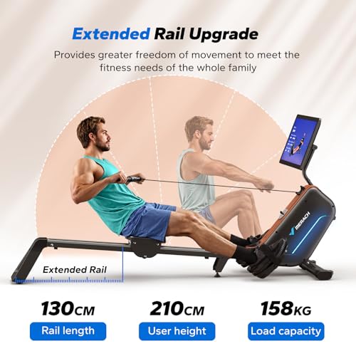 Electromagnetic Rowing Machine with 16-Level Resistance J27492