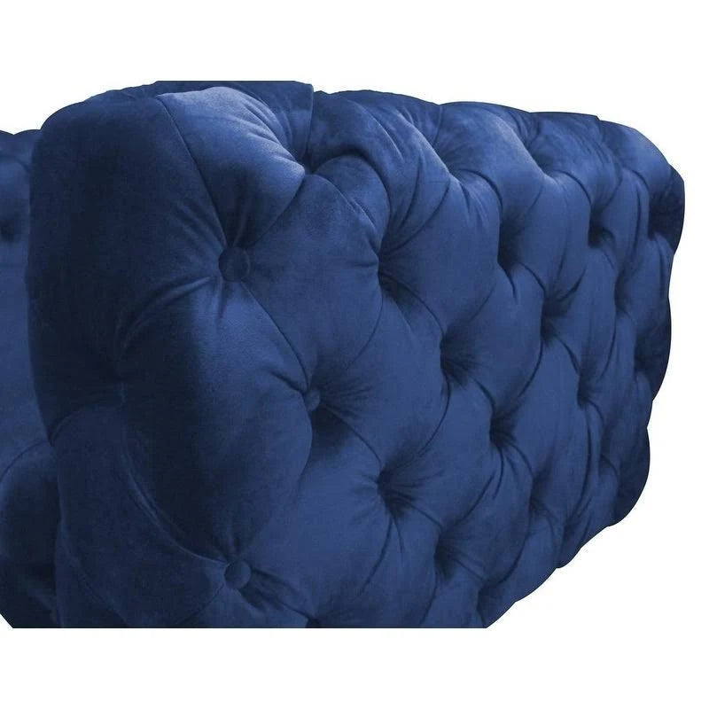 Blue Velvet Sofa M5930
