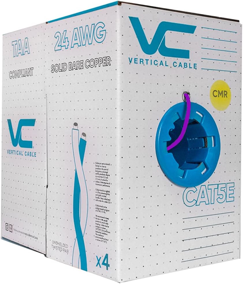 Cat5e 1000ft Bulk Ethernet Cable J267058