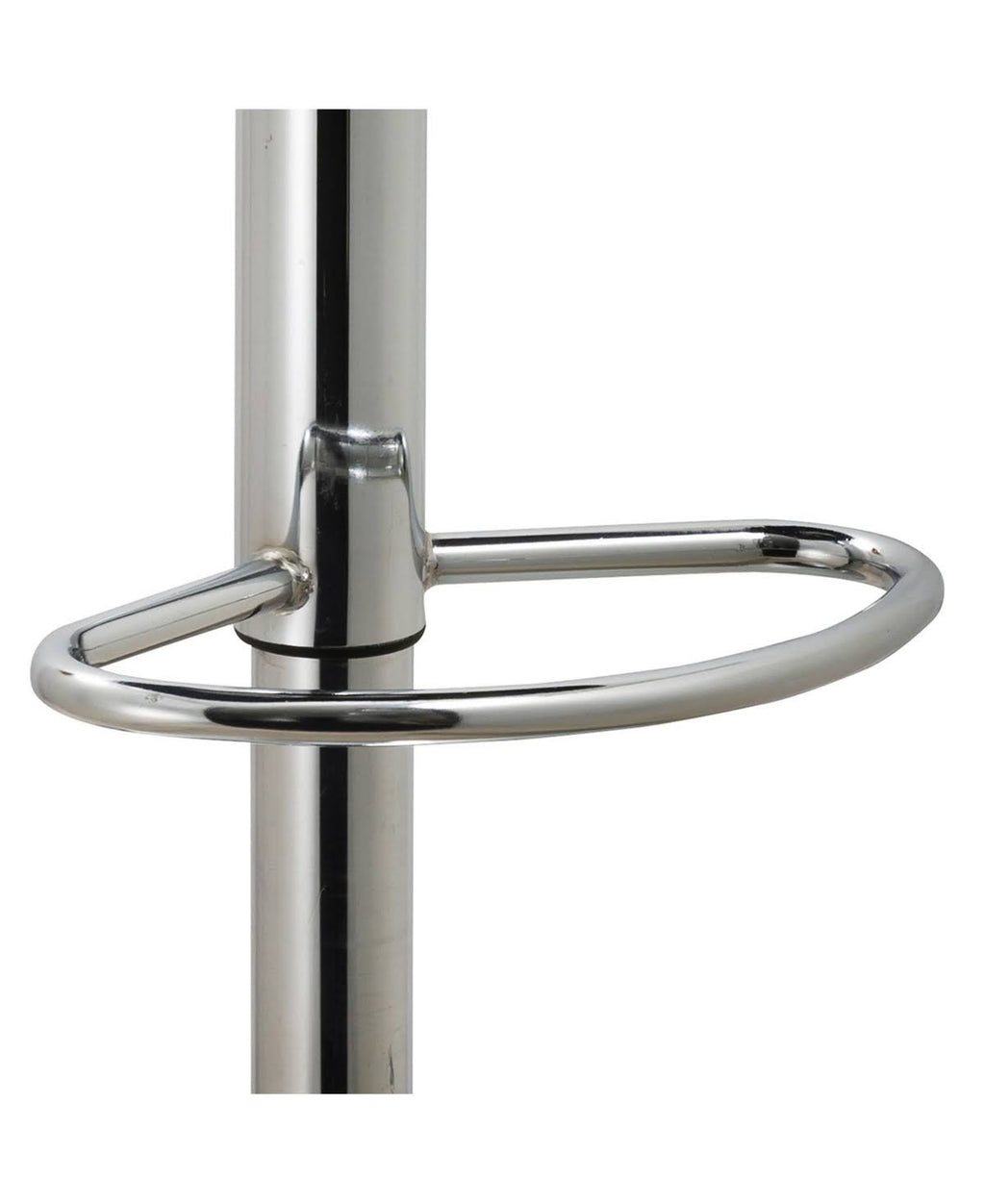 Black Contoured Hydraulic Lift Bar Stool with Footrest, Set of 2 P60304