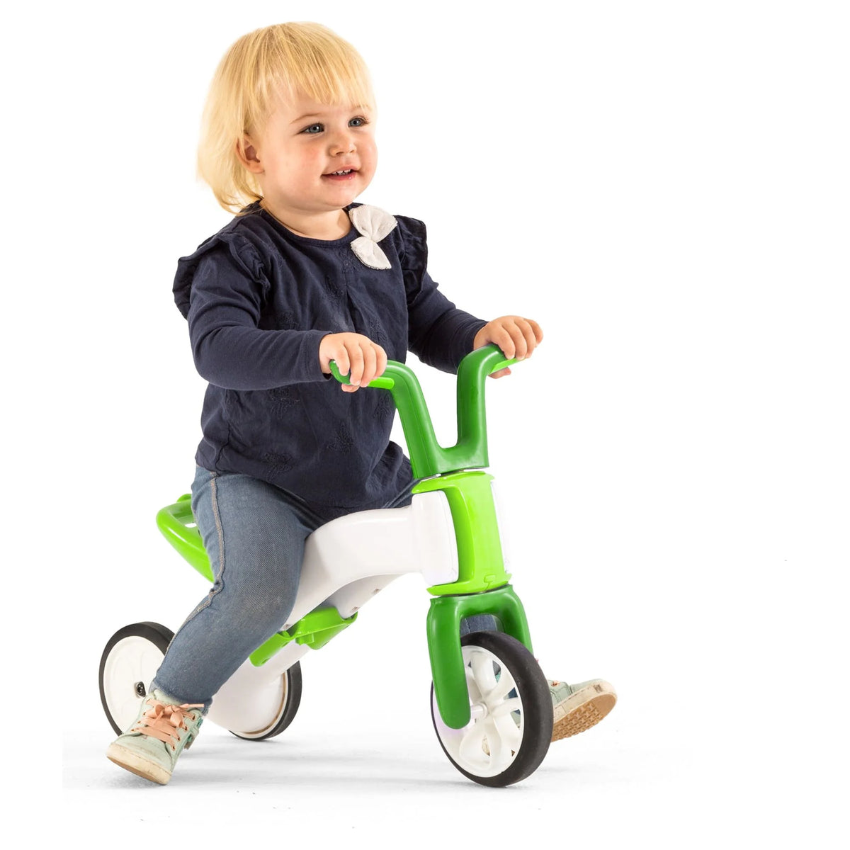 2-in-1 Balance Bike and Tricycle, 6 inches, Lime F1764