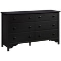 6 Drawer Oak Engineered Wood Dresser F678078