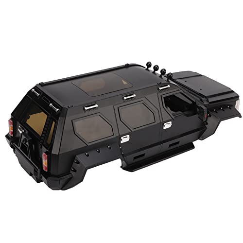 Black Plastic RC Car Body Shell T2407