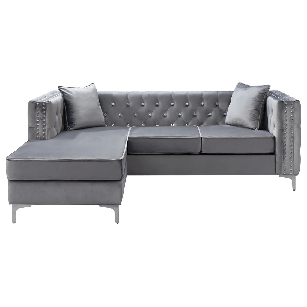 Gray Sofa Chaise I554362