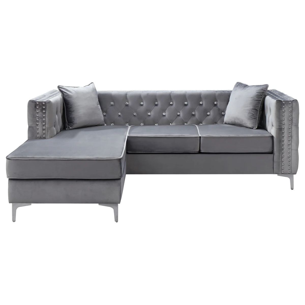 Gray Sofa Chaise I554362