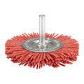 3 in. 80 Grit Nylon Abrasive Wheel with 1/4 in. Shank A156