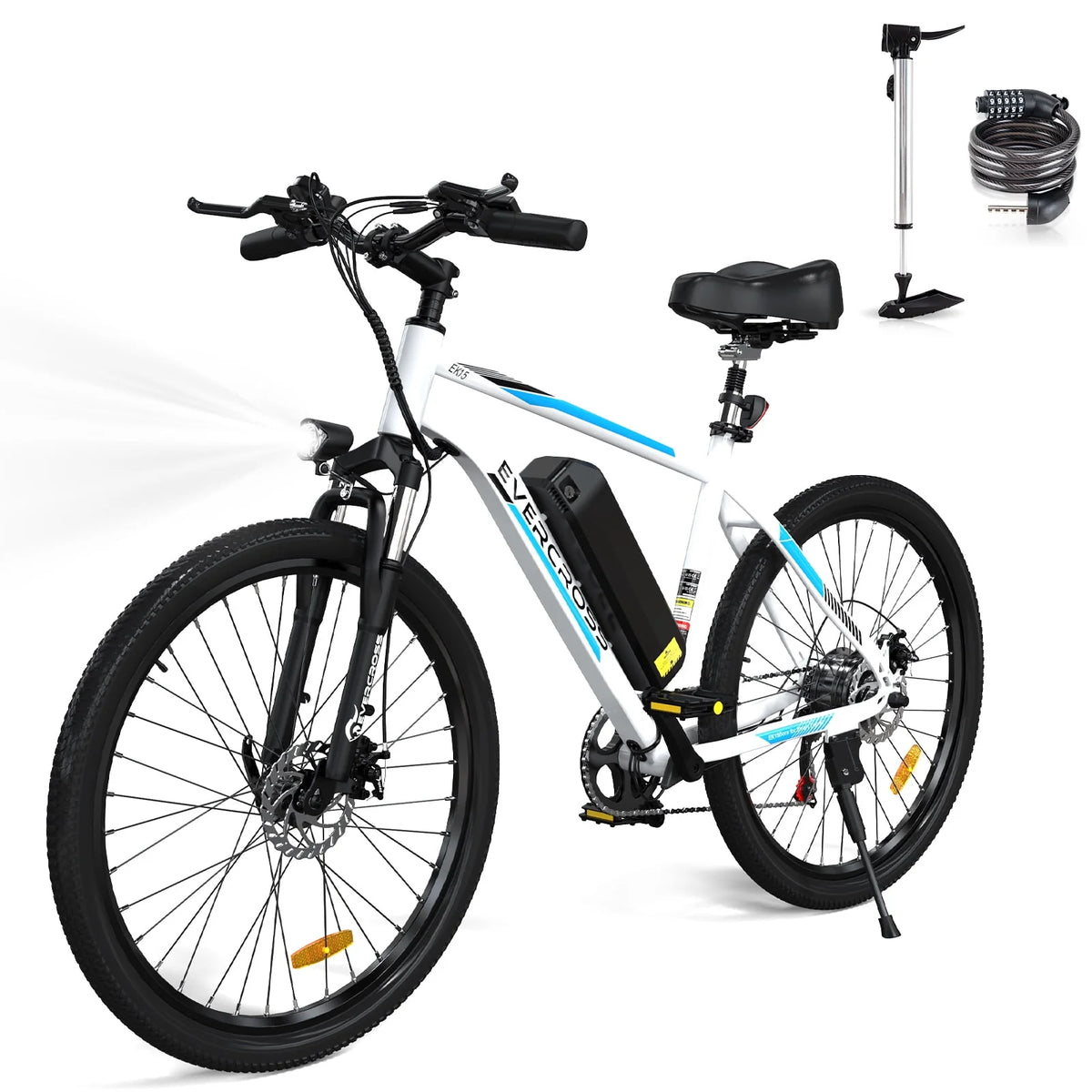 500W 26 Electric Bike with Removable 36V 12Ah Battery S8978