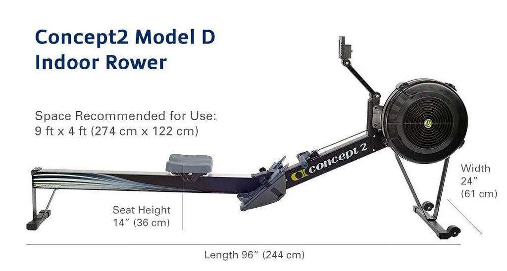 Indoor Rower with PM5, Black N170