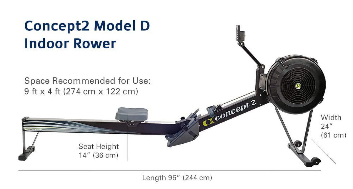 Indoor Rower with PM5, Black N170