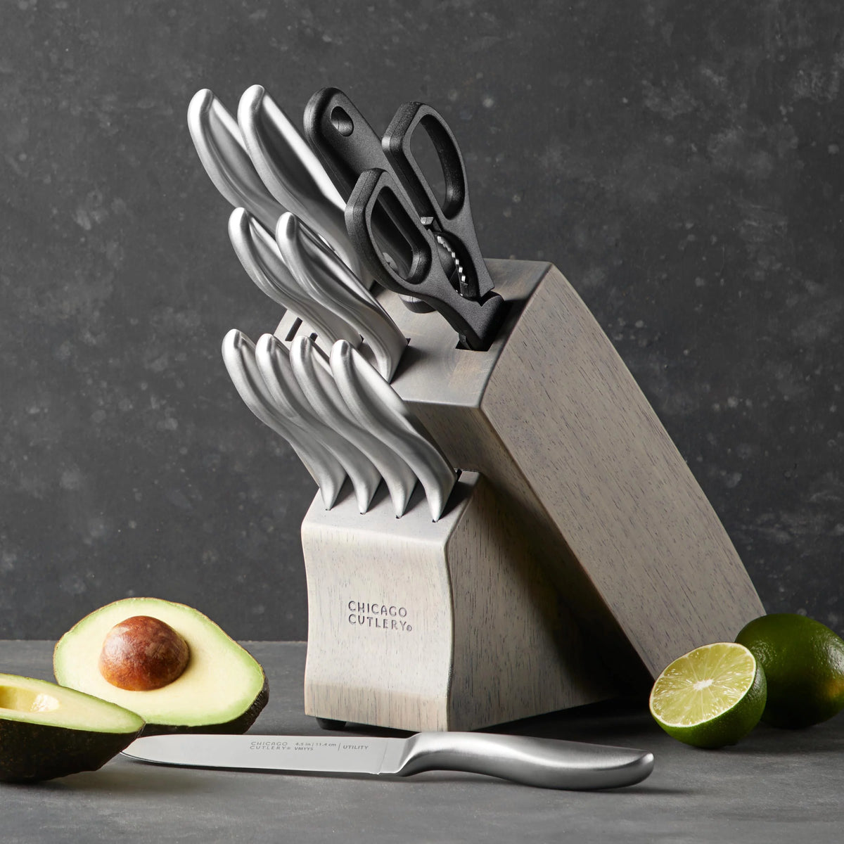 12pc Knife Block Set V2128