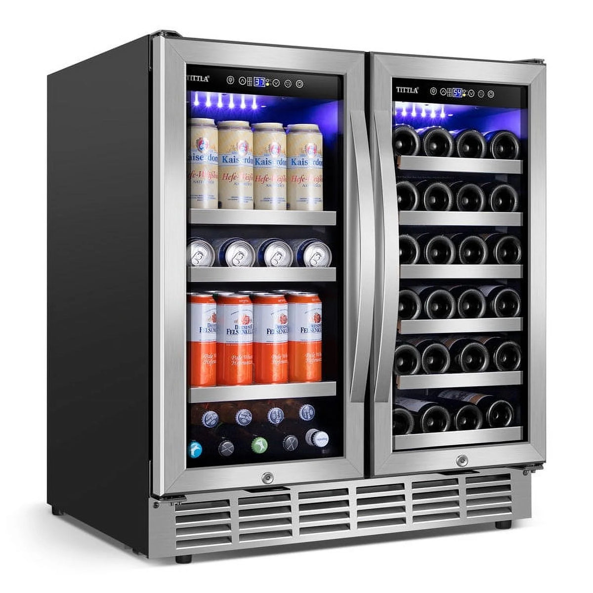 30 Inch Dual Zone Wine and Beverage Refrigerator D807537