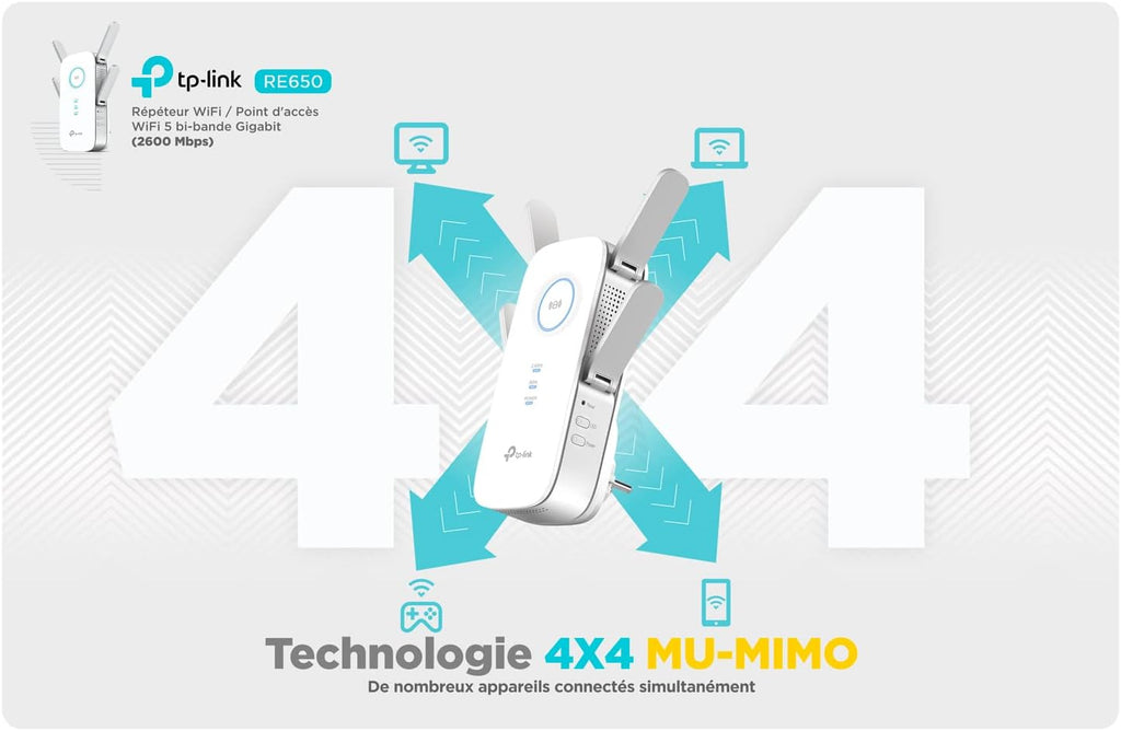 AC2600 Wi-Fi Range Extender Q1798