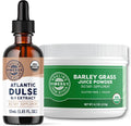 Organic Atlantic Dulse and Barley Grass Juice Powder Bundle E2976