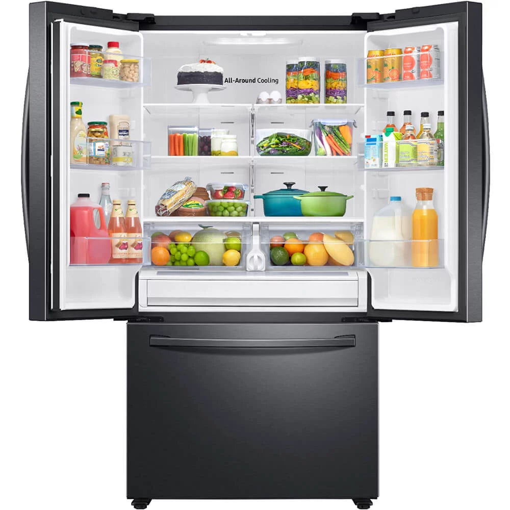 28 Cu. Ft. Black Stainless French Door Refrigerator W564