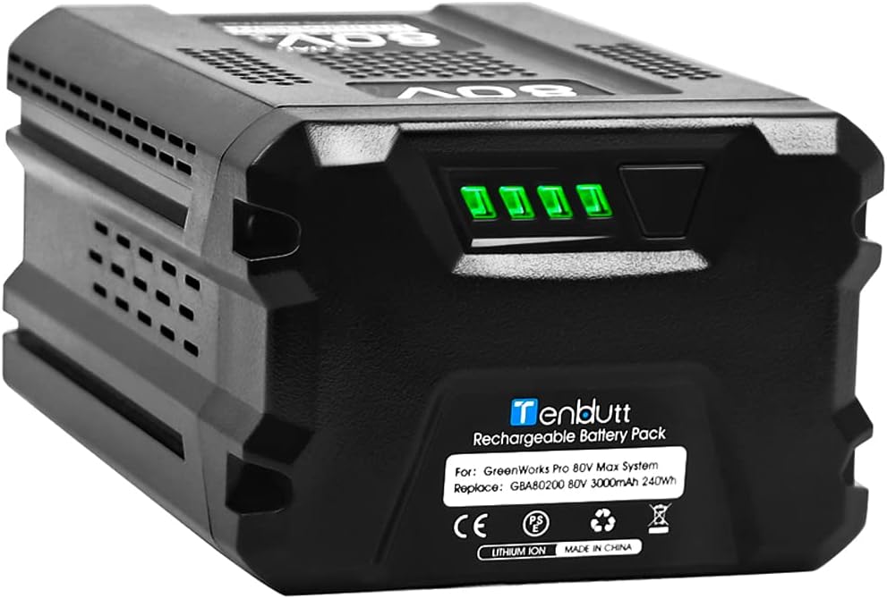 80V 3.0Ah Lithium Ion Replacement Battery X76006