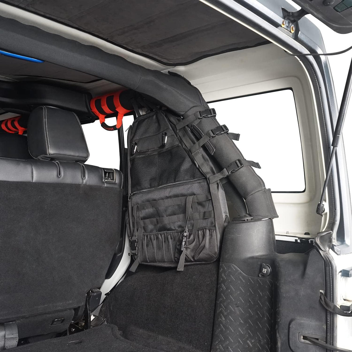 2X Roll Bar Storage Bag Cargo Cage Multi-Pockets Organizers Tool Storage E18123