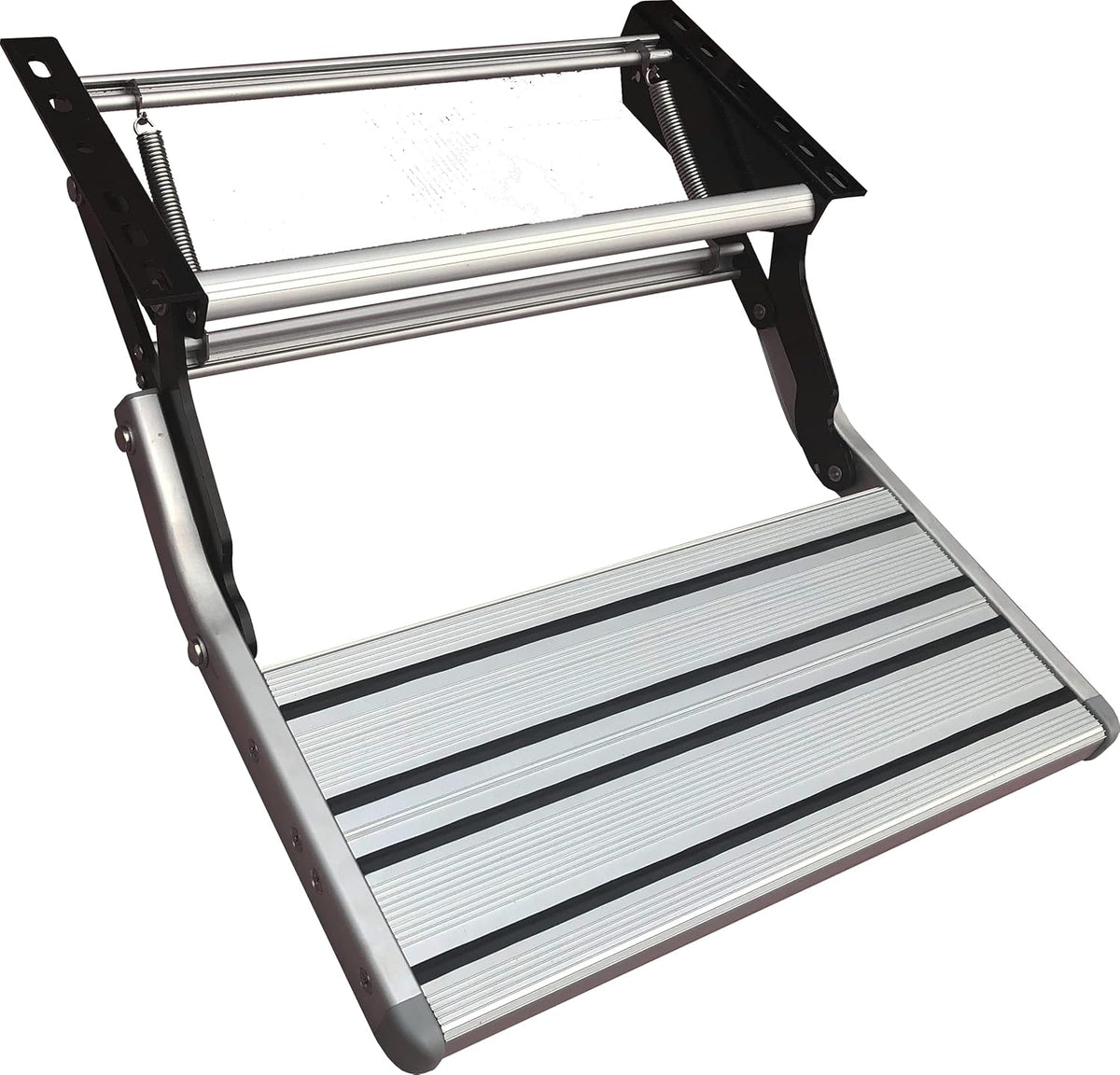 Manual Folding Step Ladder Aluminum Alloy Telescopic R293825