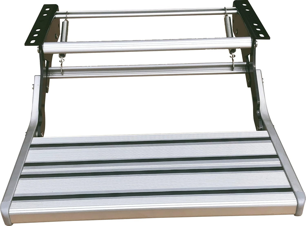 Manual Folding Step Ladder Aluminum Alloy Telescopic R293825