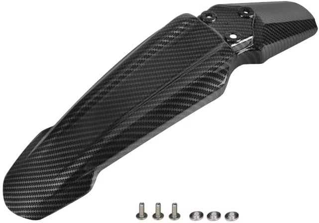 Imitation Carbon Fiber Front Fender Motorcycle Mudguards Protector J22167