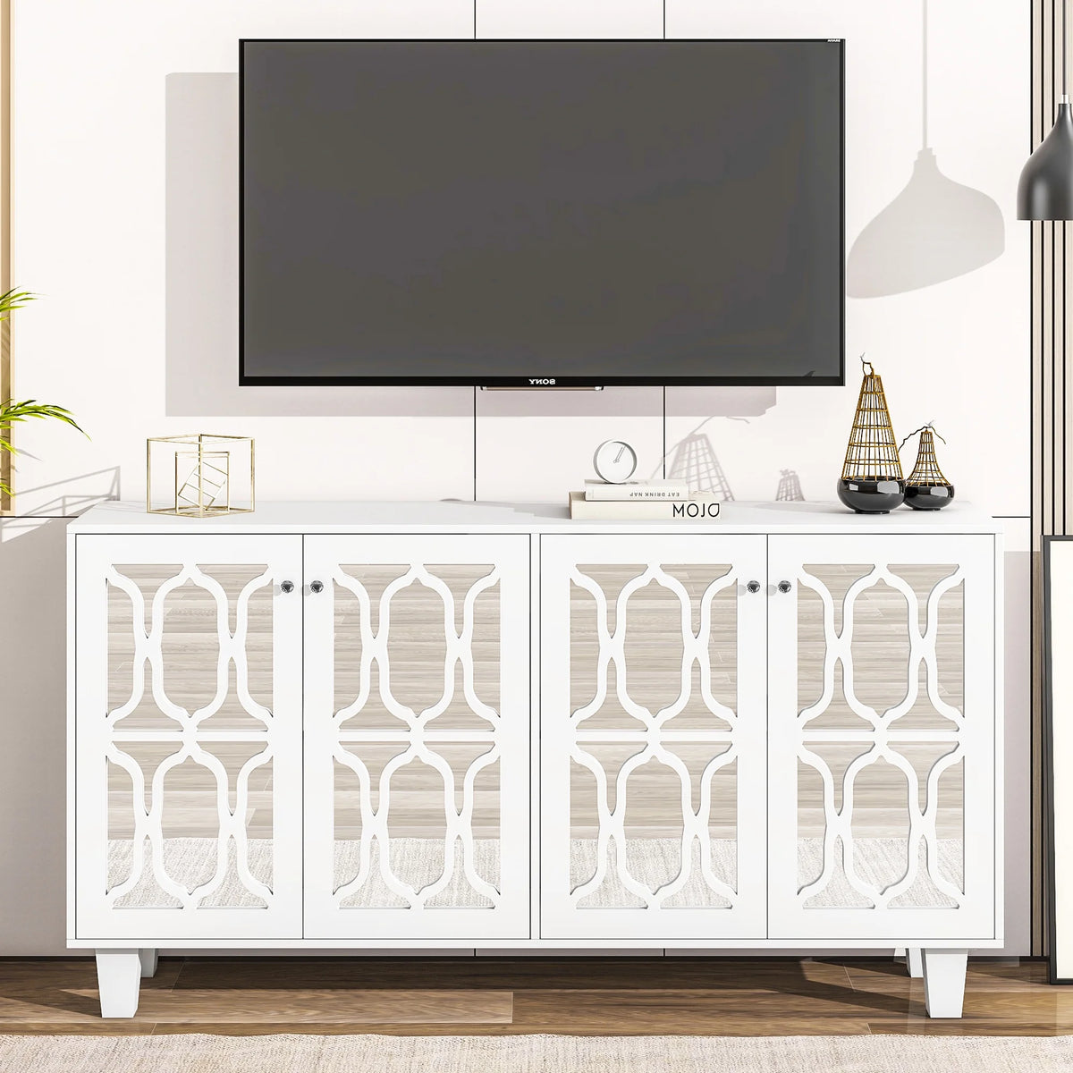 Buffet Cabinet with Adjustable Shelve Z99010
