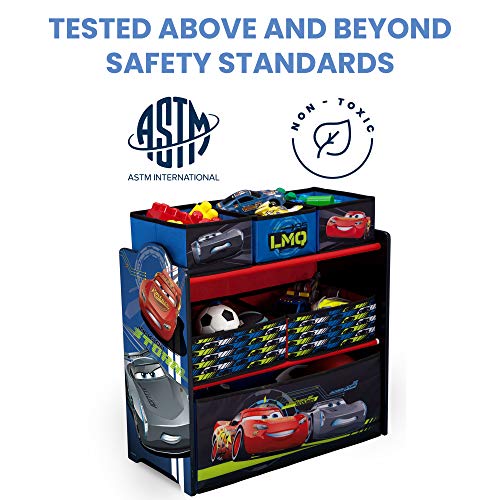 6 Bin Toy Storage Organizer V44009