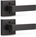 6 Pack Oil Rubbed Bronze Dummy Door Lever A1931