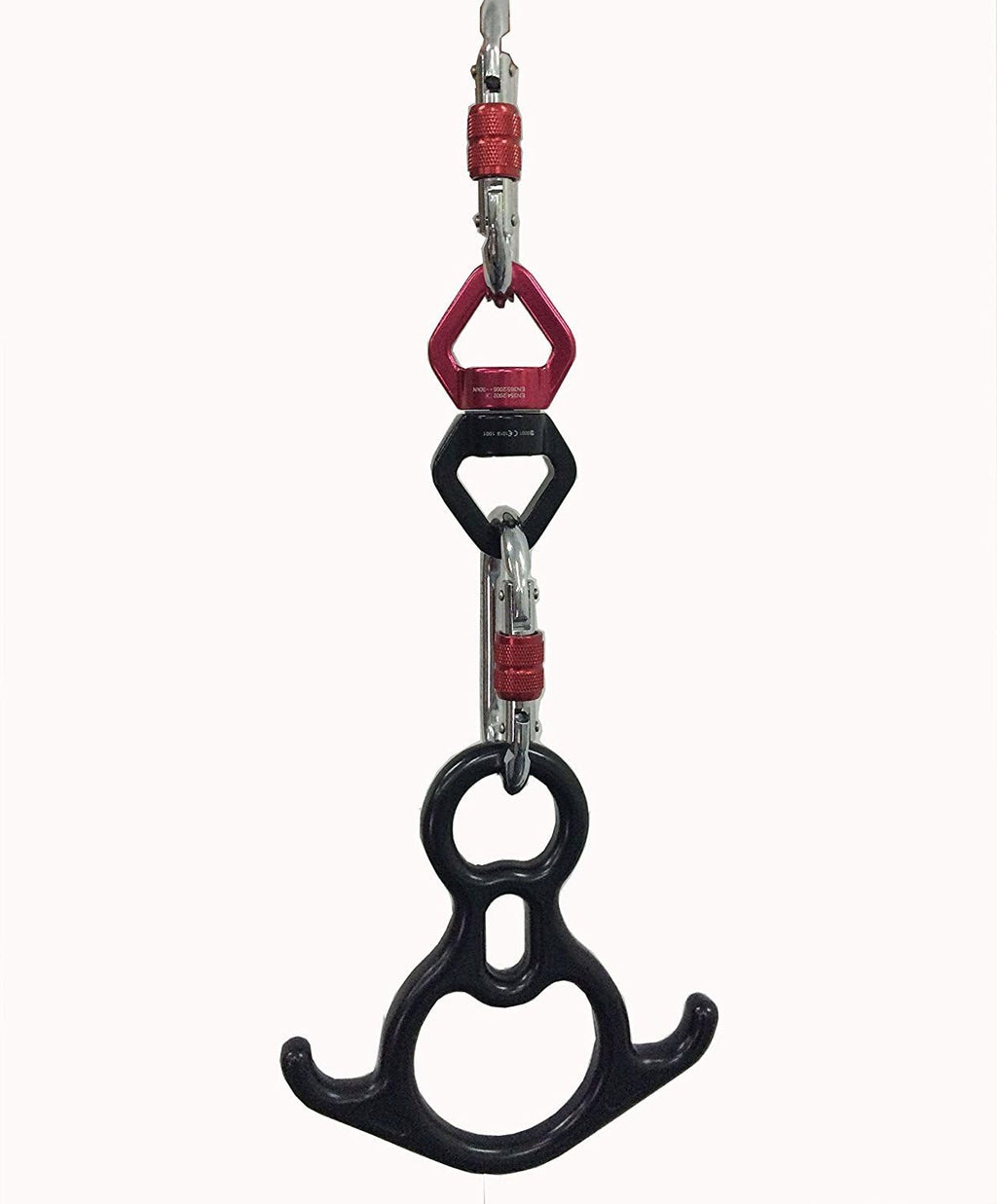 Aerial Silk Dance Hardware Kit with Swivel & Carabiners X63345