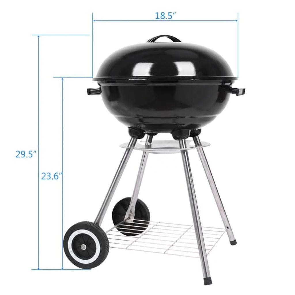 Charcoal Grill 18” Round Barbecue Grill R8258