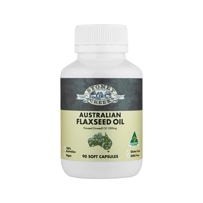 Australian Flaxseed Oil 1000mg 90 Capsules F550
