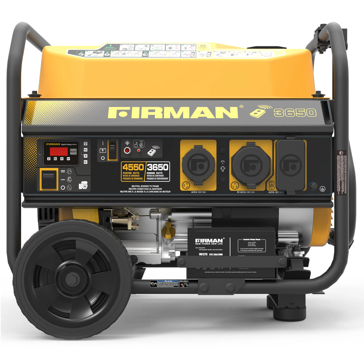 Gas Powered Portable Generator with Wheel Kit S14110