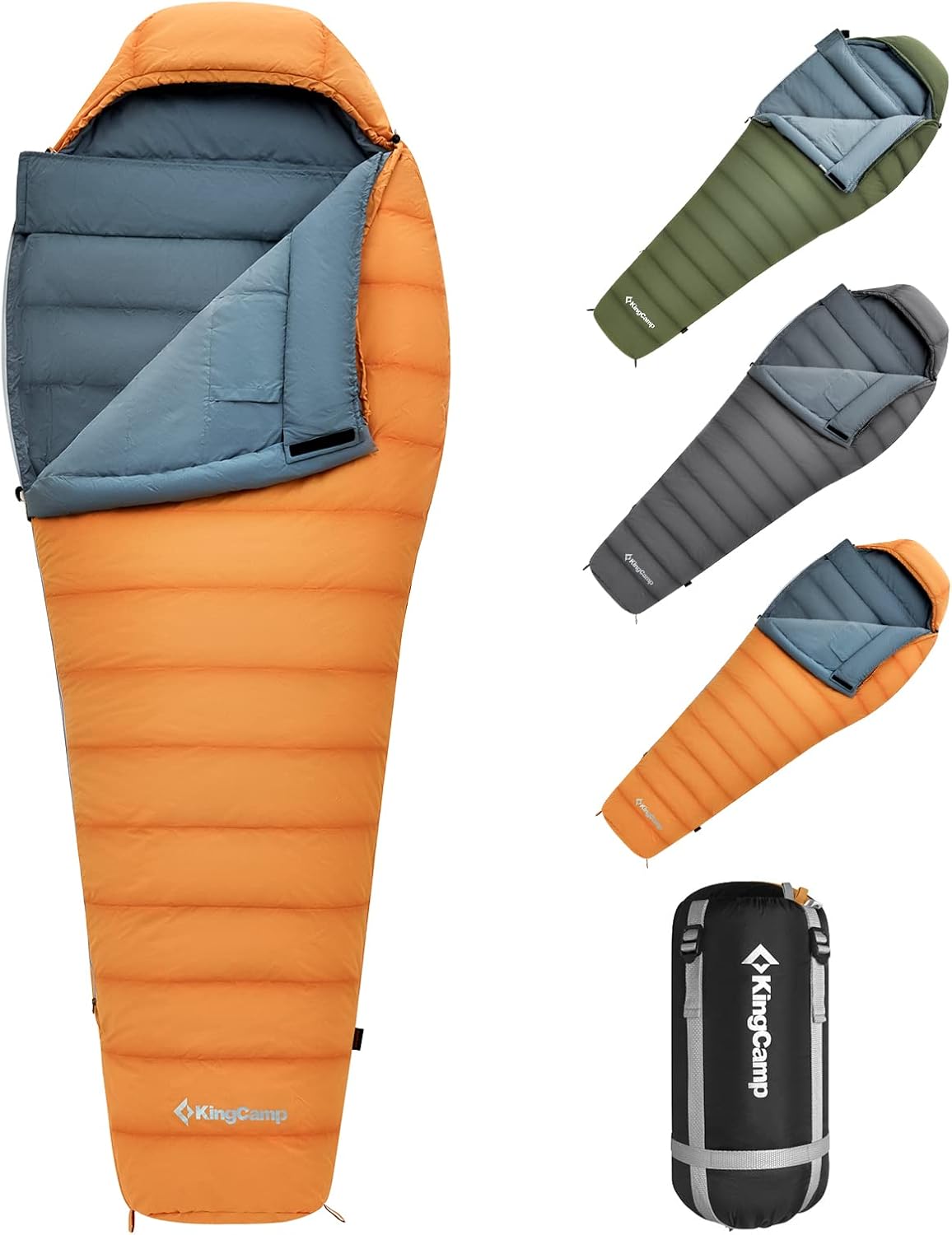 Ultralight Mummy Sleeping Bag 20 Degree 550 Down Fill 3 Season V389896