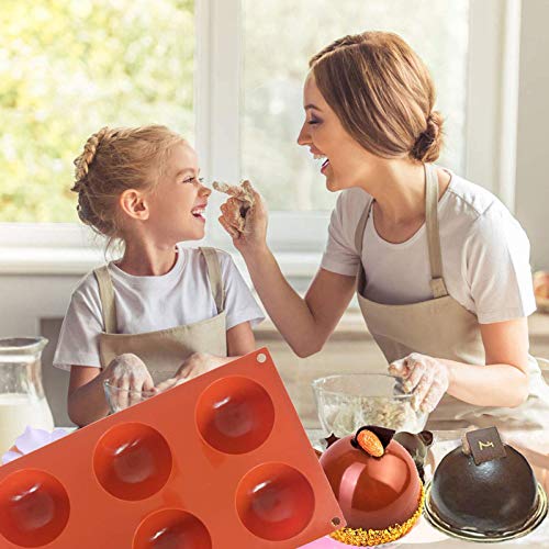Silicone Hot Chocolate Bomb Mold with Brush & Spatula H481