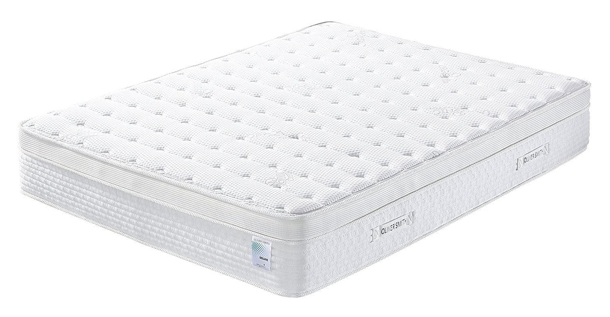 Organic Cotton Plush Memory Foam Pocket Spring Mattress Y300