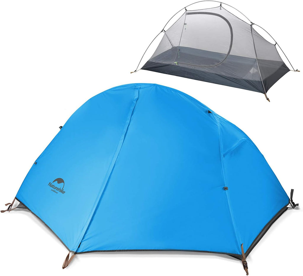 1 Person Ultralight Waterproof Backpacking Tent with Footprint T340964