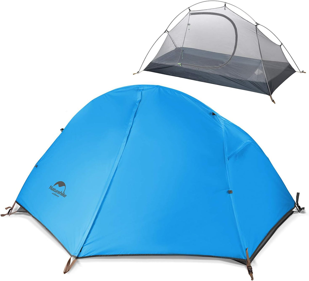 1 Person Ultralight Waterproof Backpacking Tent with Footprint T340964