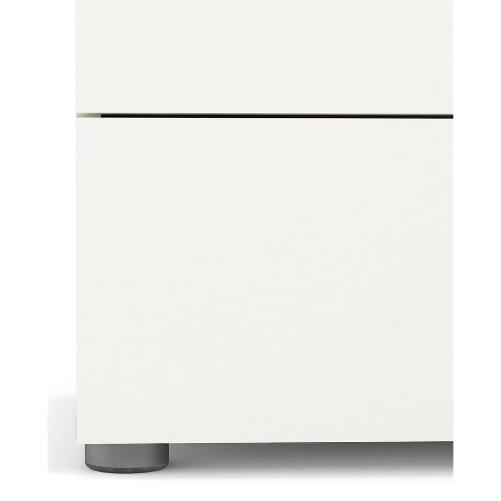 White 8 Drawer Engineered Wood Dresser B5294