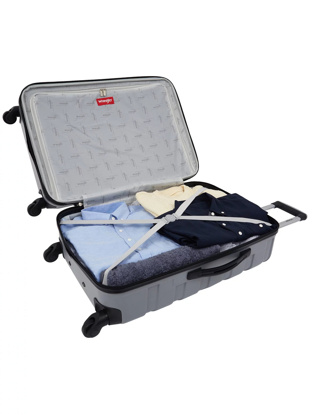 4 Piece Rolling Hardside Luggage Set M9512