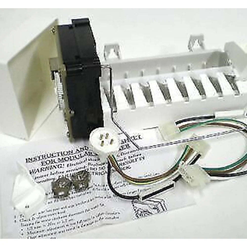White Refrigerator Icemaker Ice Maker B381