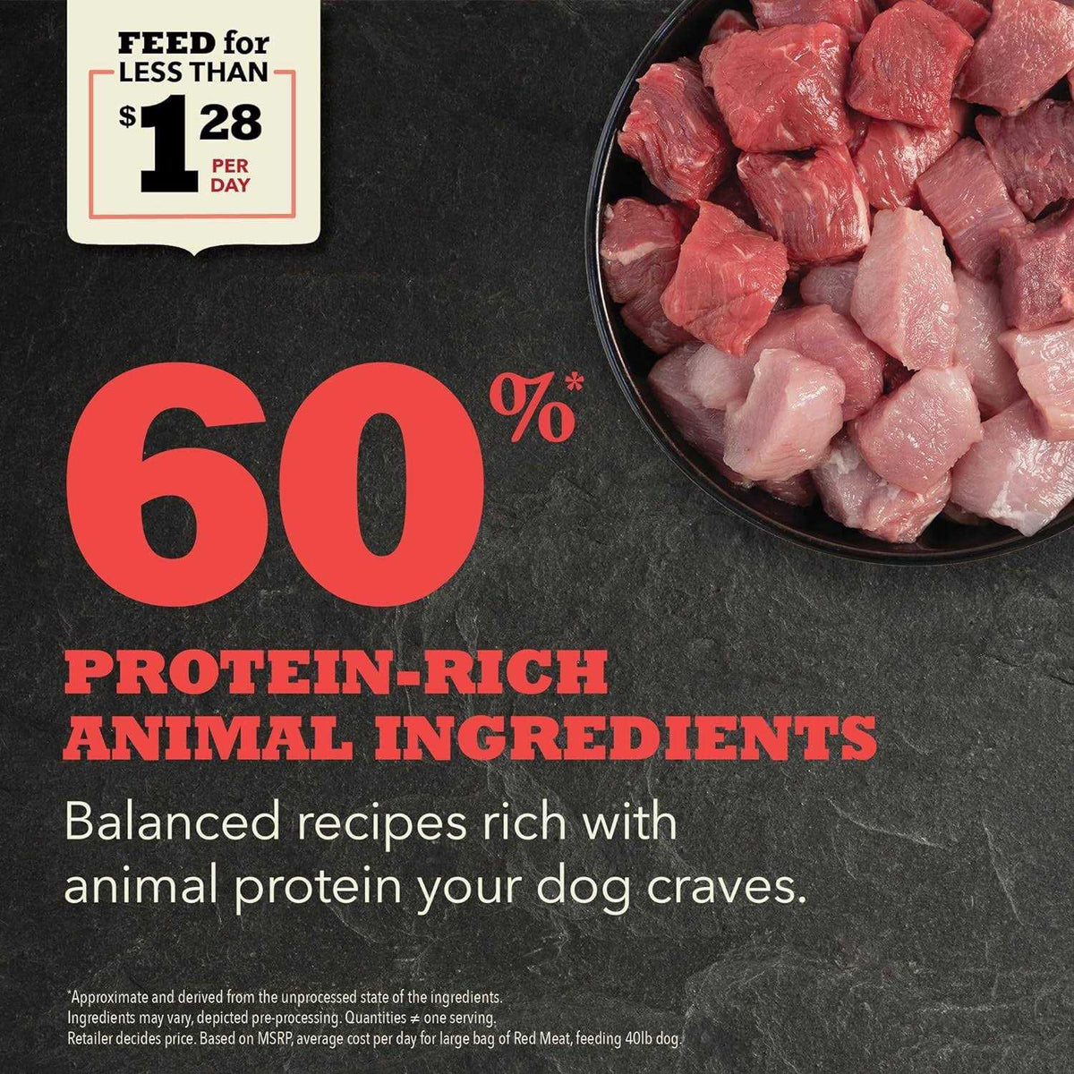 Red Meat Dry Dog Food A819