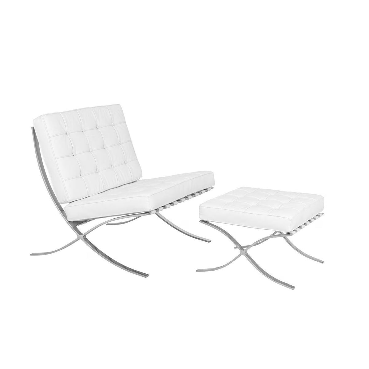 Modern Pavilion Chair & Ottoman Q8887
