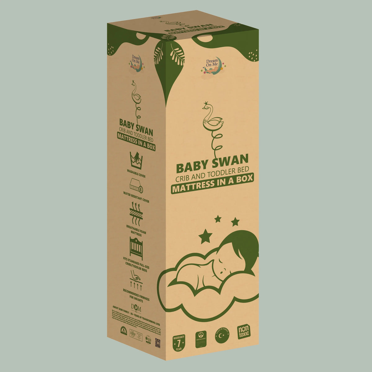 Foam Crib & Toddler Mattress S246857