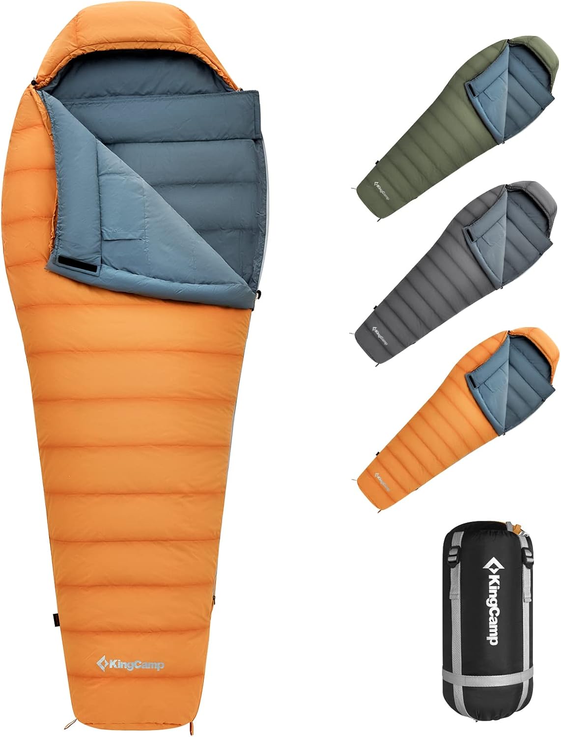 Ultralight Mummy Sleeping Bag 20 Degree 550 Down Fill 3 Season V389896