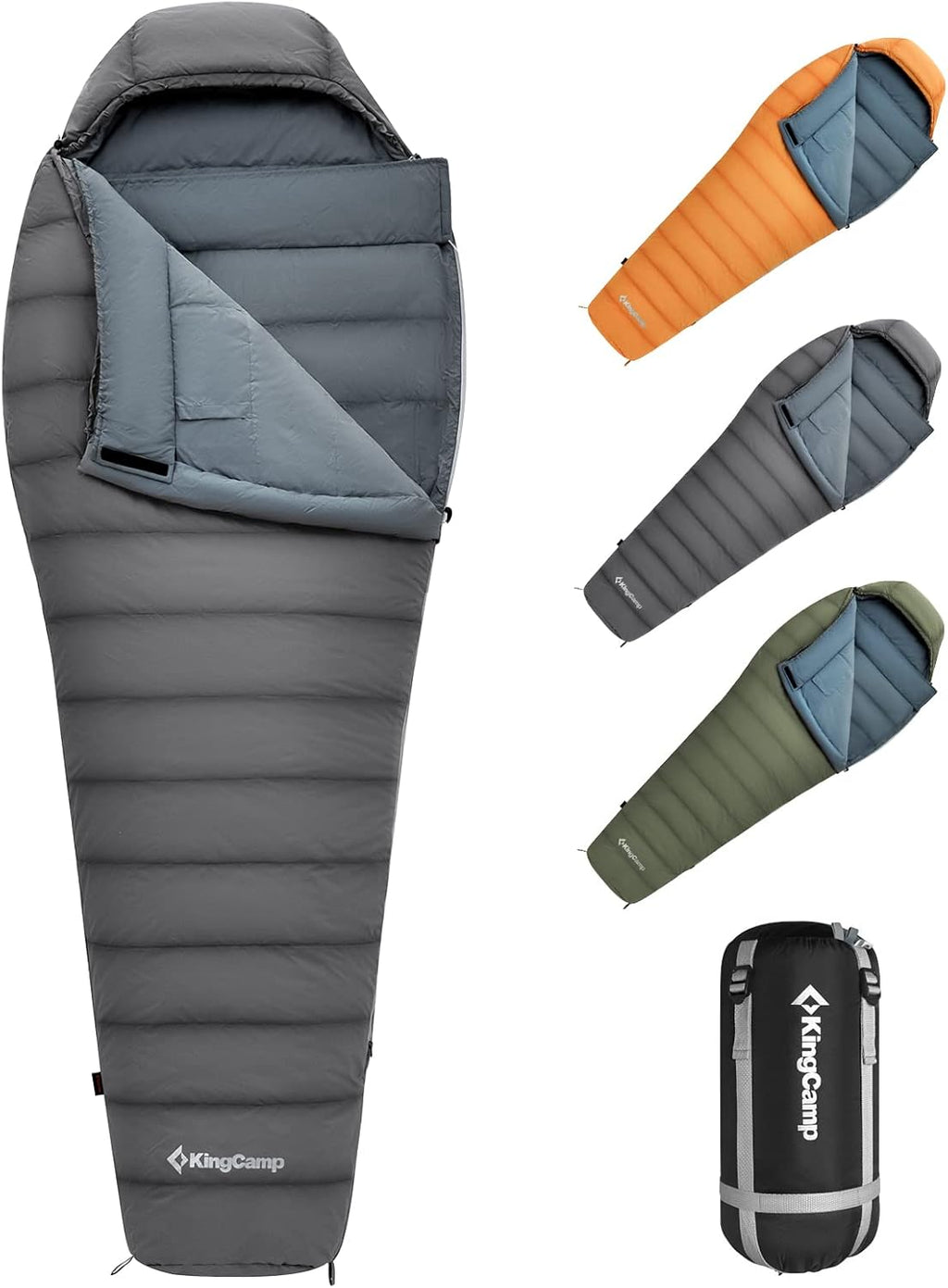 Ultralight Mummy Sleeping Bag 20 Degree 550 Down Fill 3 Season V389896