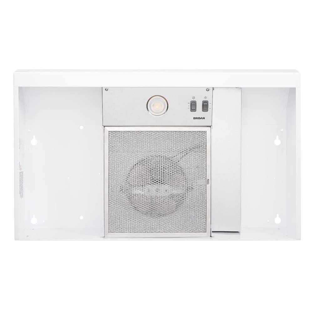 30-in White Undercabinet Range Hood D617904