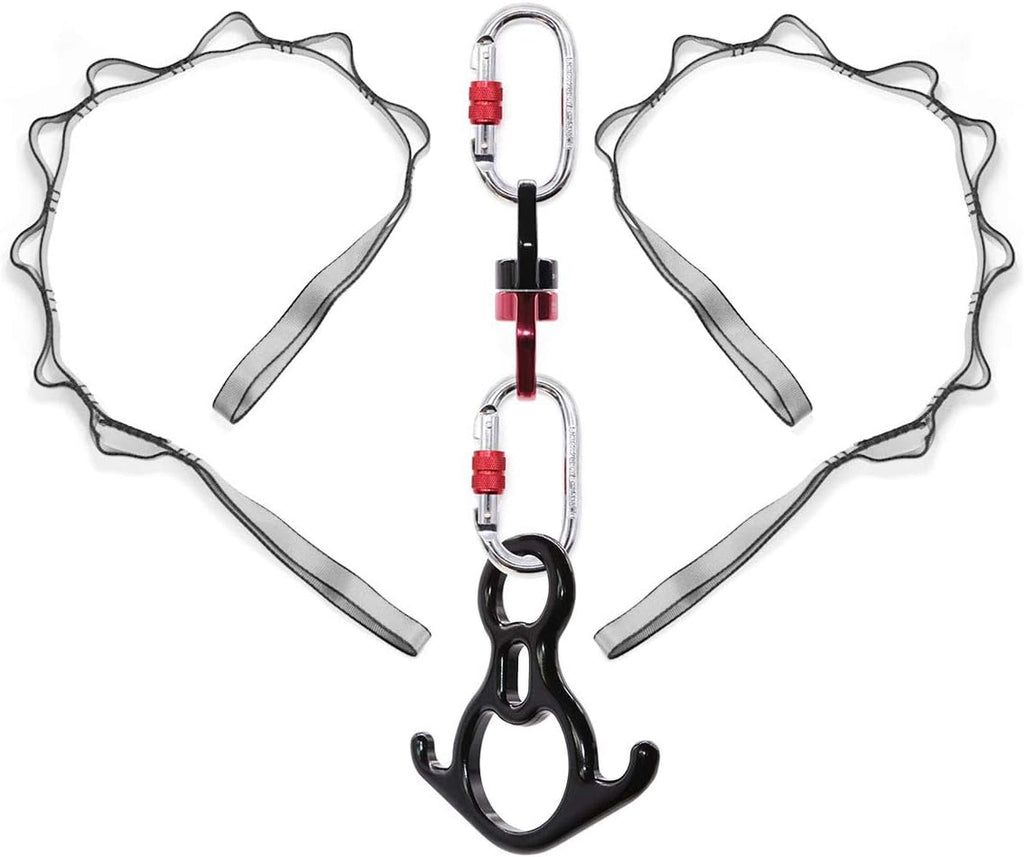 Aerial Silk Dance Hardware Kit with Swivel & Carabiners X63345